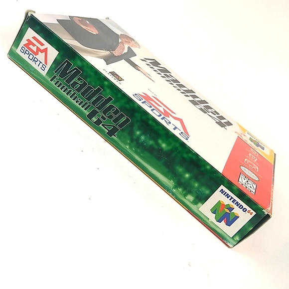 Madden Football 64, N64 Original Retail Box and All Original Manuals 1997 - Picture 16 of 17